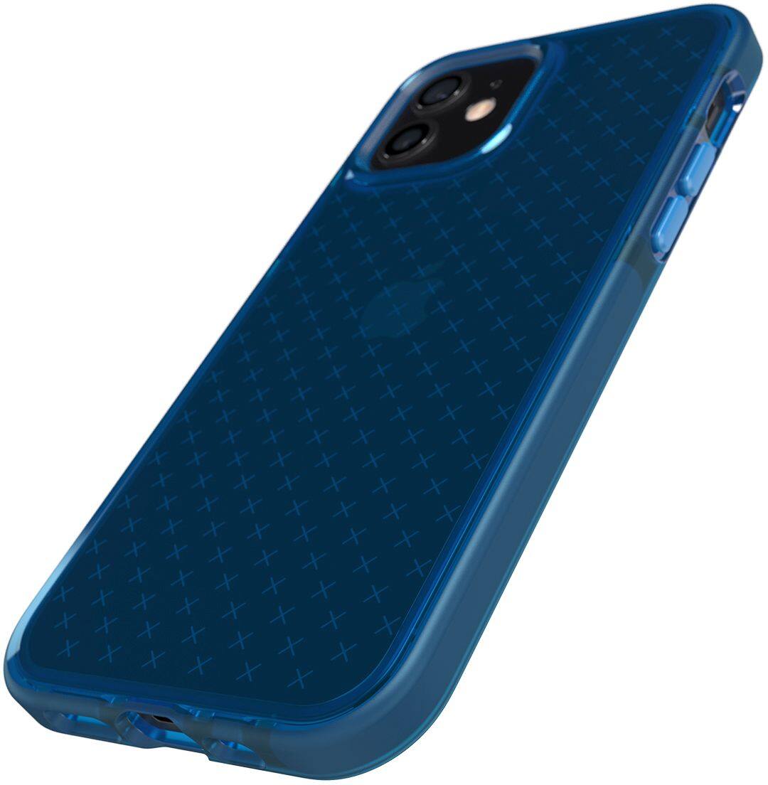Alt View 11. Tech21 - Evo Check Case for Apple iPhone 12/12 Pro - Classic Blue.
