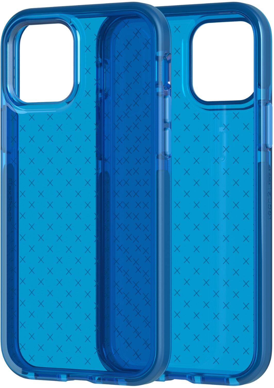 Alt View 14. Tech21 - Evo Check Case for Apple iPhone 12/12 Pro - Classic Blue.