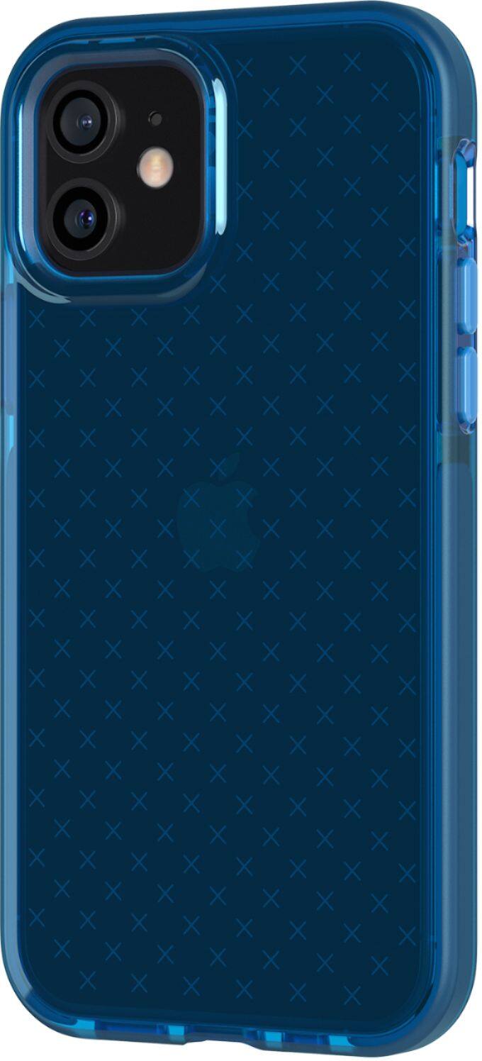 Alt View 2. Tech21 - Evo Check Case for Apple iPhone 12/12 Pro - Classic Blue.