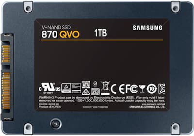 Samsung Geek Squad Certified Refurbished 870 QVO 1TB Internal SSD Samsung Geek Squad Certified Refurbished 870 QVO 1TB Internal SSD