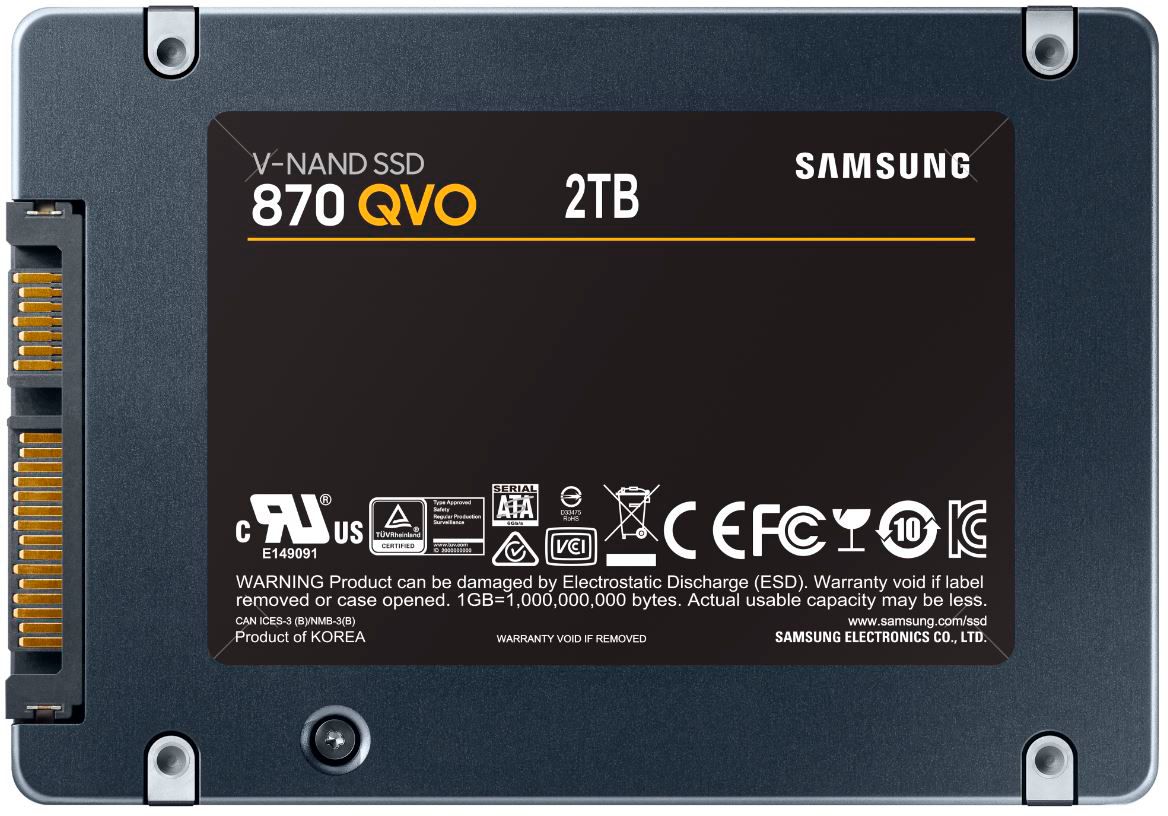 Samsung 870 QVO 2TB Internal SATA MZ-77Q2T0B/AM - Best Buy