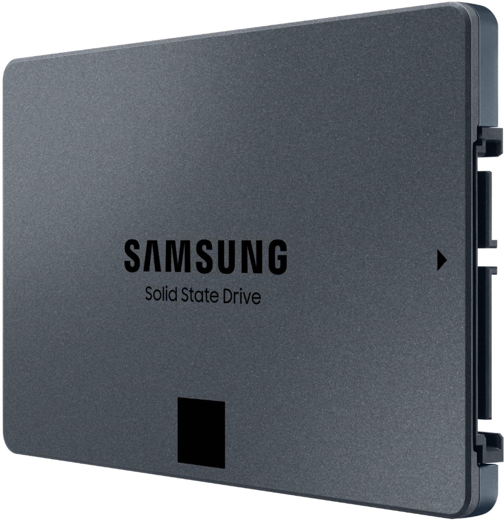 Alt View 13. Samsung - 870 QVO 4TB Internal SSD SATA - Black.