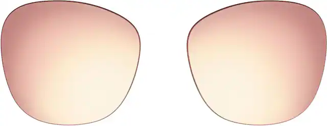 Front. Bose - Soprano Style Lenses - Polarized Mirrored Rose Gold.