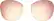 Front. Bose - Soprano Style Lenses - Polarized Mirrored Rose Gold.