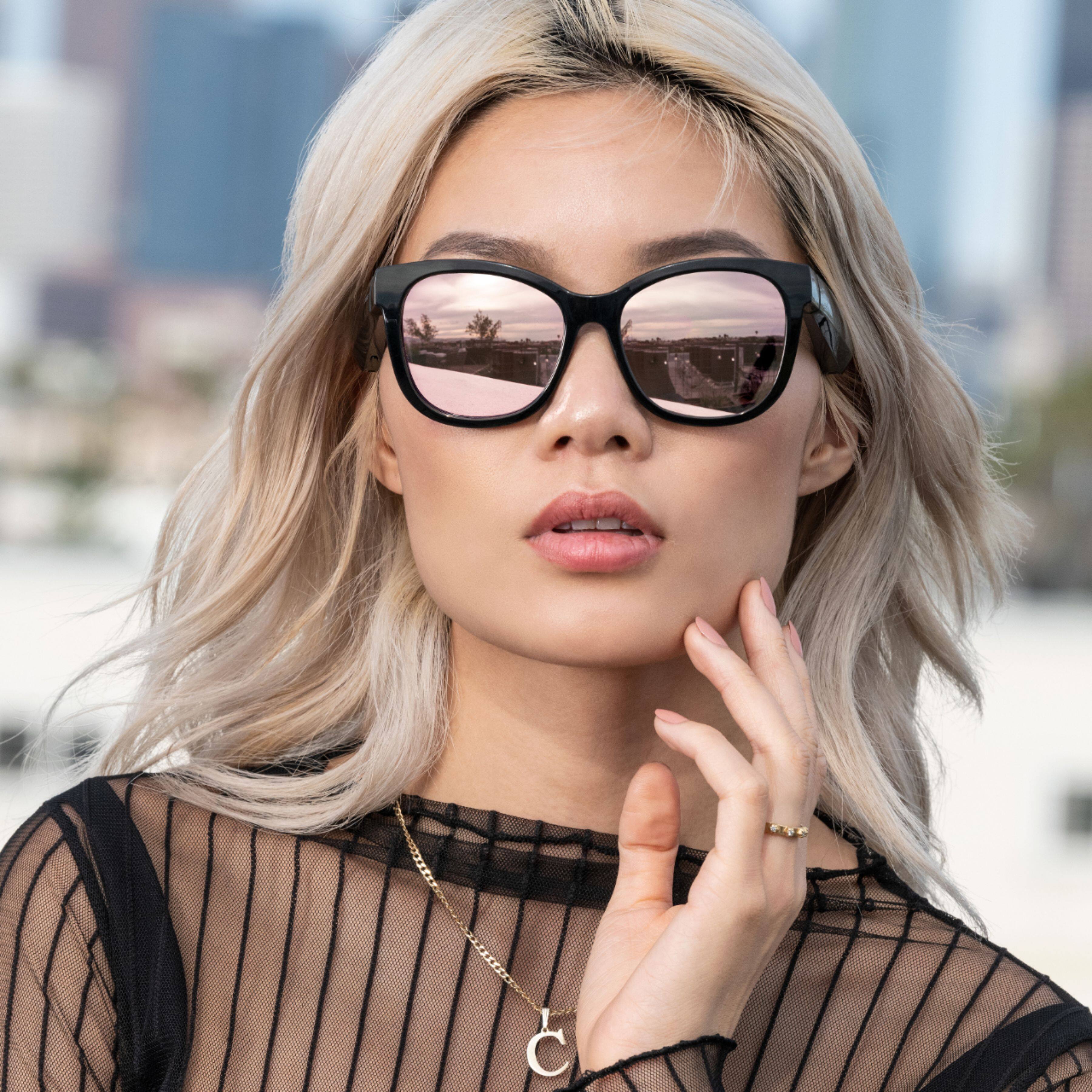 Alt View 12. Bose - Soprano Style Lenses - Polarized Mirrored Rose Gold.