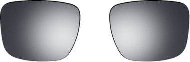 Bose - Tenor Style Lenses - Polarized Mirrored Silver - Front_Zoom