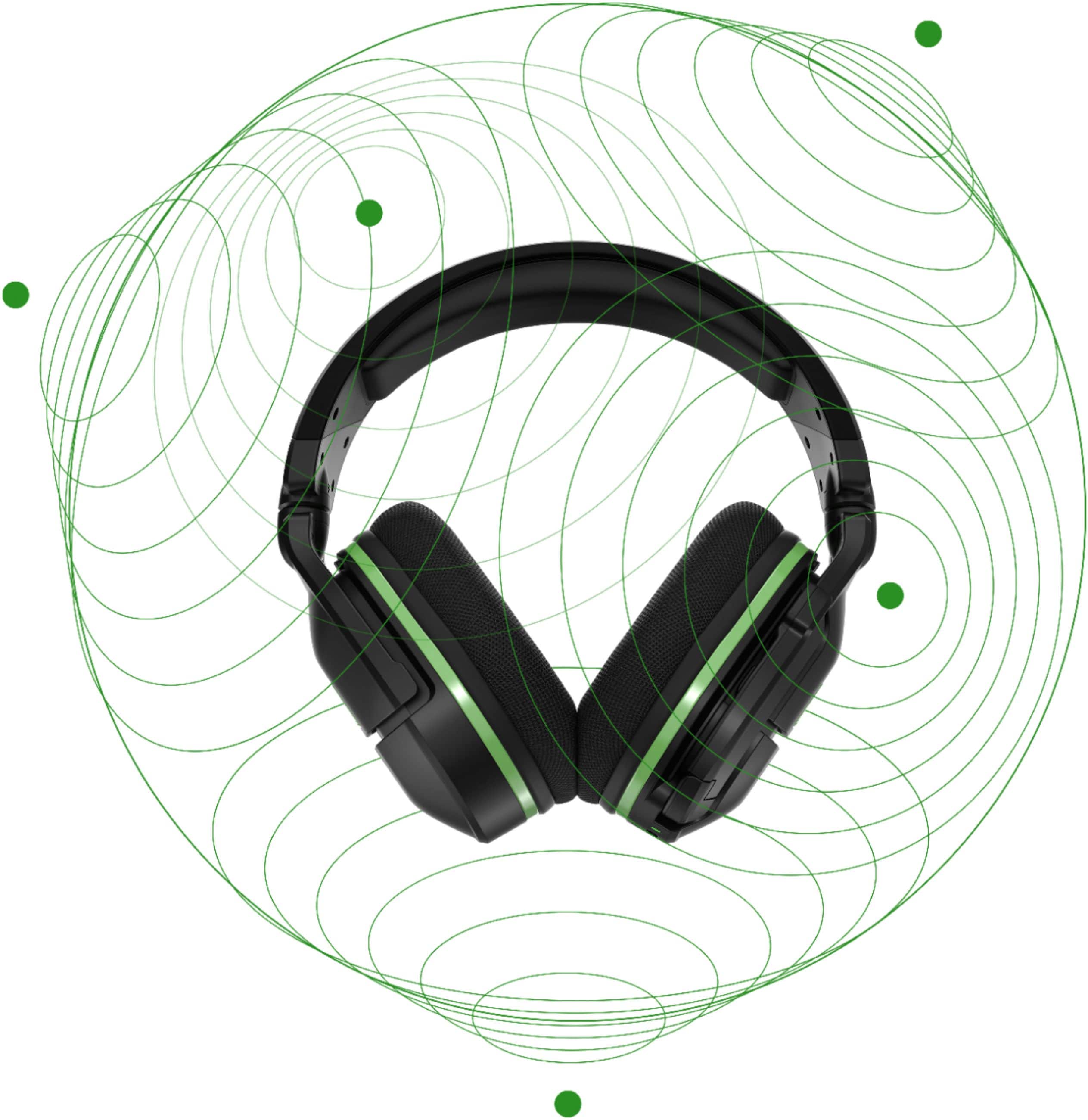 Alt View Zoom 12. Turtle Beach - Stealth 600 Gen 2 Wireless Gaming Headset for Xbox One and Xbox Series X|S - Black/Green.