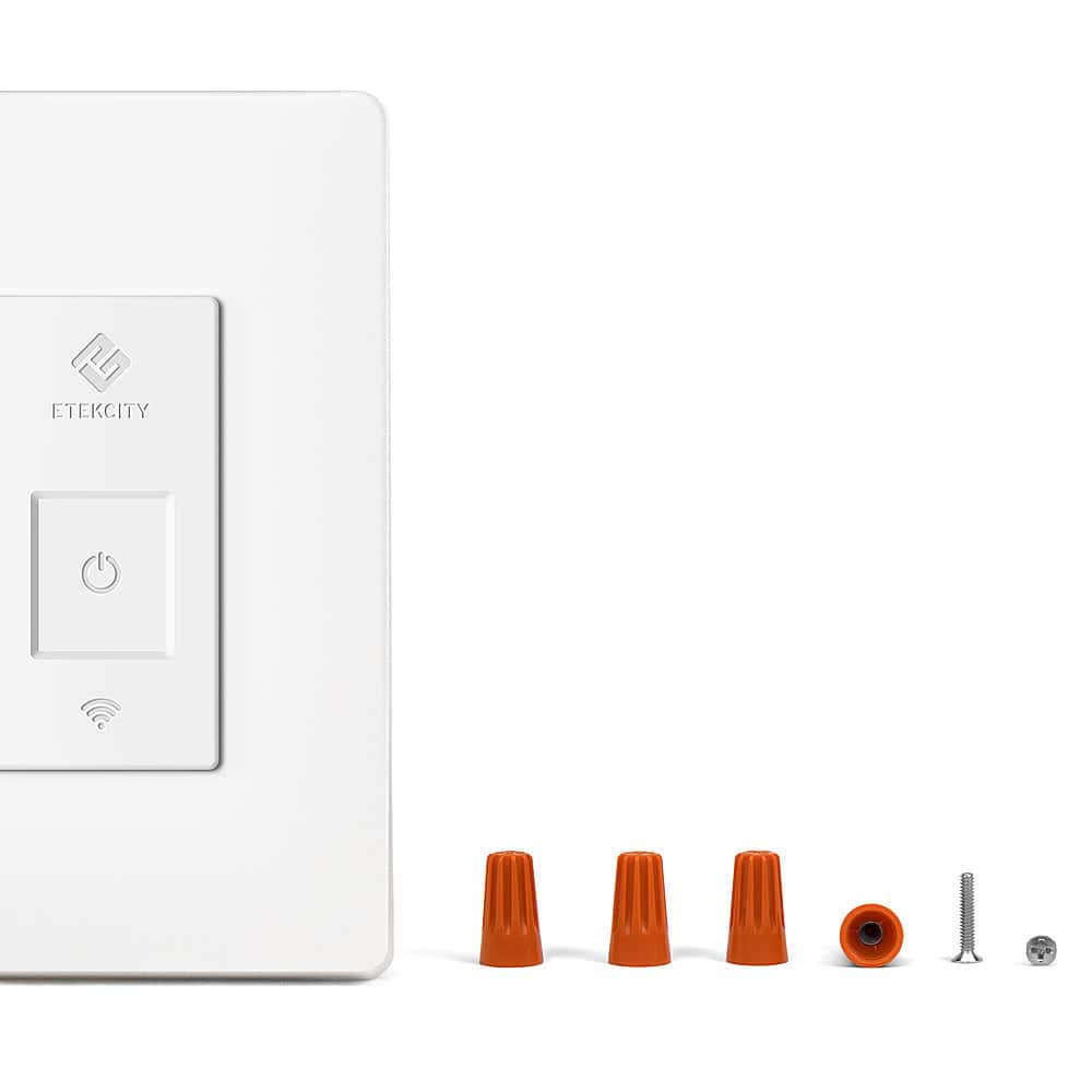 Best Buy: Etekcity Smart Wi-fi Light Switch (4-pack) White Edeslsecsus0004