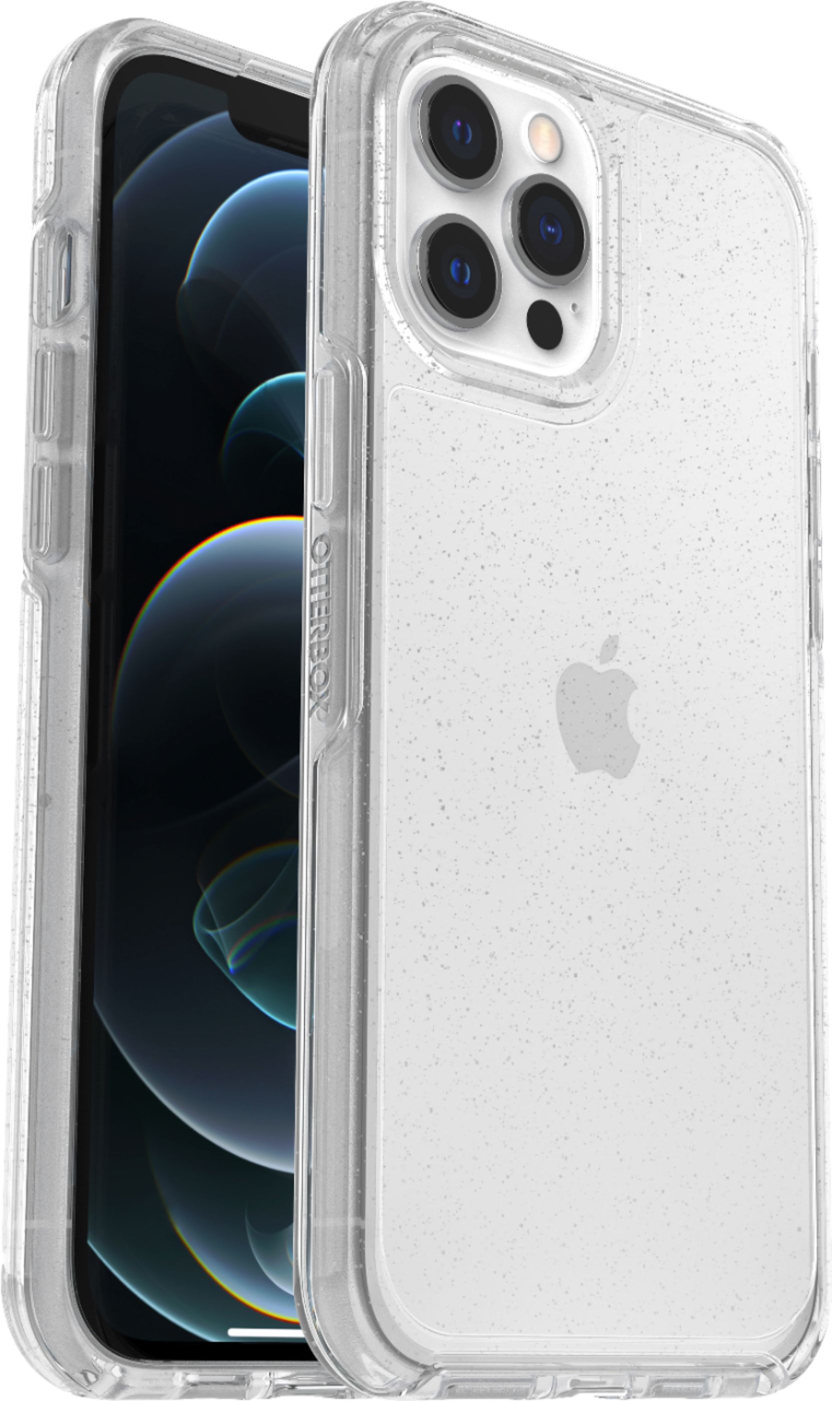 Angle View: OtterBox - Symmetry Clear Series for Apple® iPhone® 12 Pro Max - Stardust
