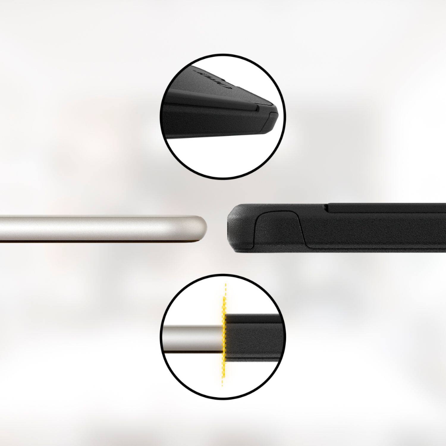 Alt View 12. OtterBox - Commuter Series for Apple® iPhone® 12 mini - Black.