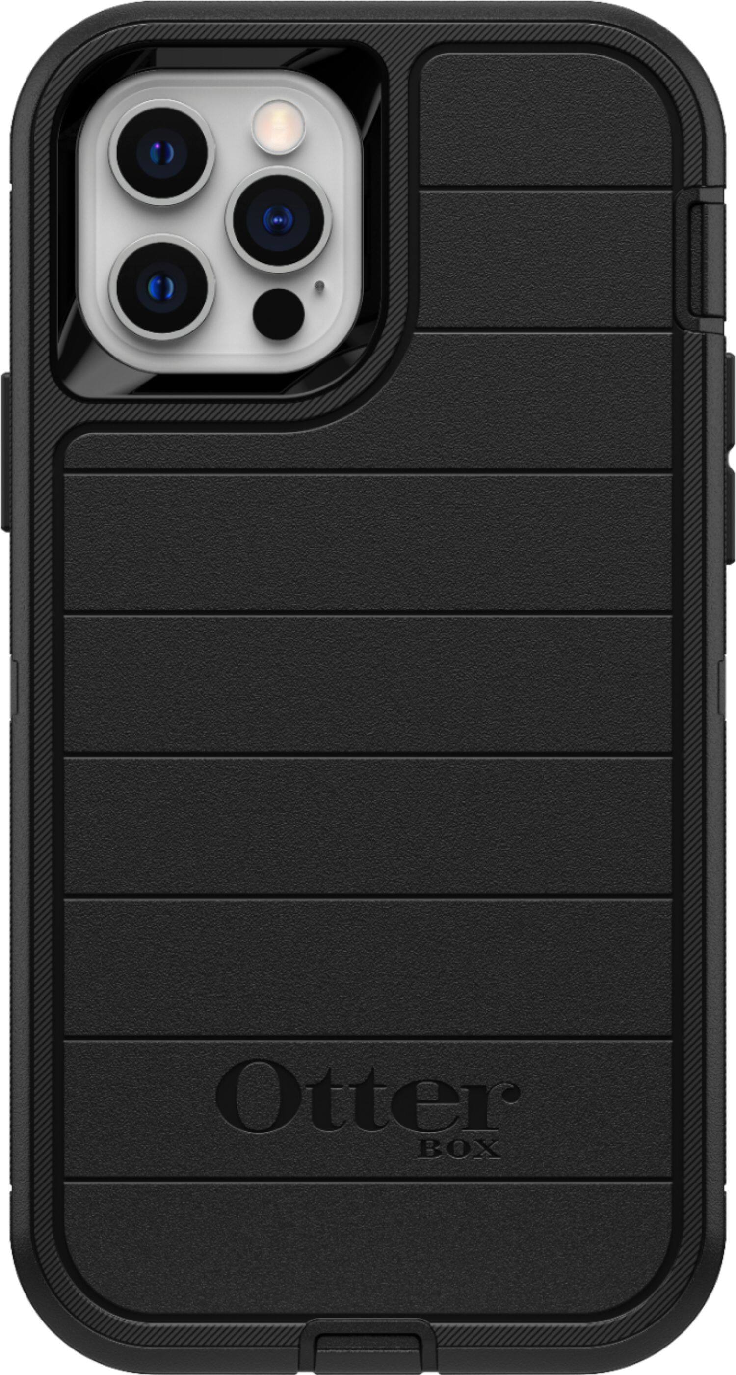 Alt View 11. OtterBox - Defender Series Pro for Apple® iPhone® 12 and iPhone 12 Pro - Black.