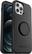Angle. OtterBox - Otter + Pop Series for Apple® iPhone® 12 Pro Max - Black.