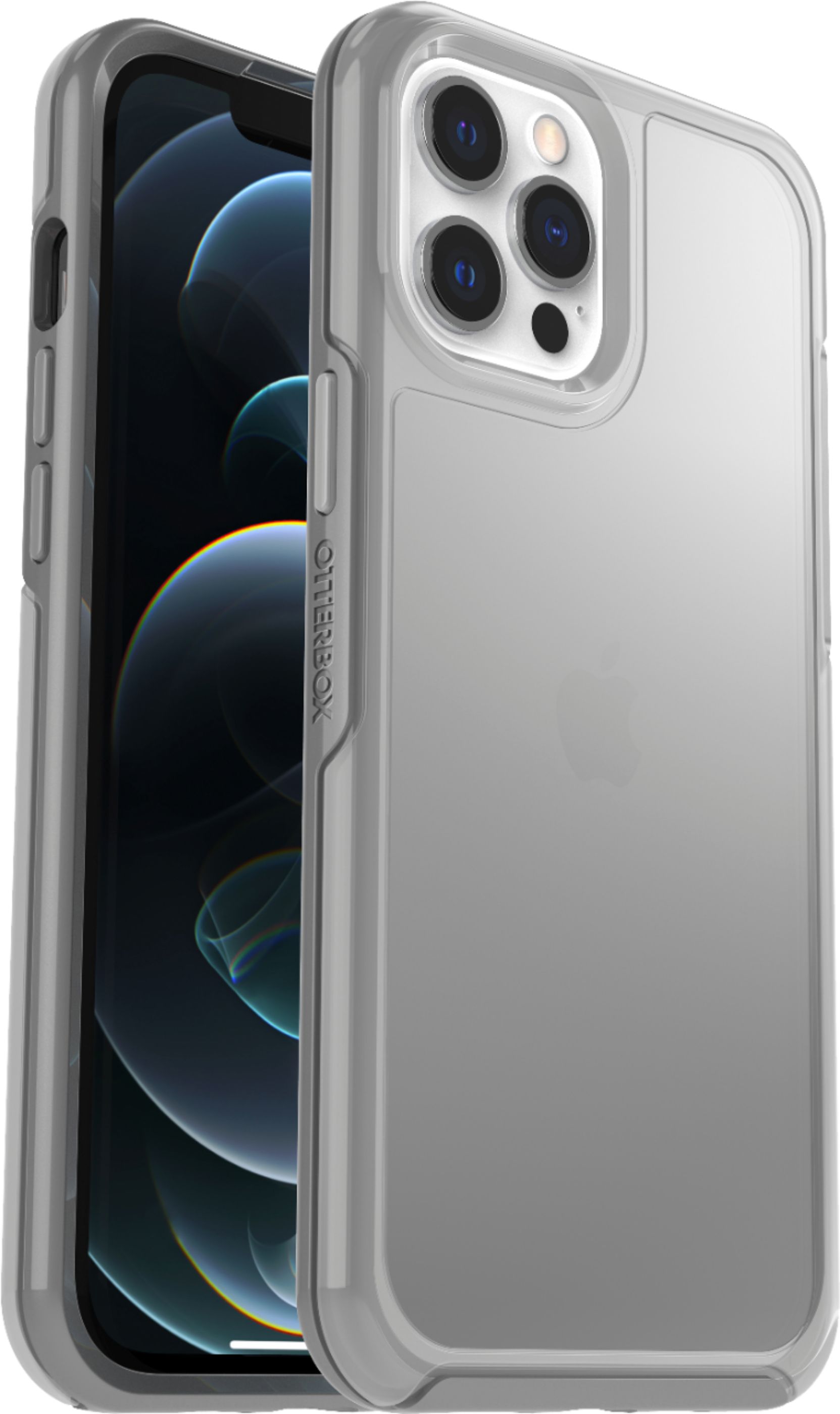 Angle View: OtterBox - Symmetry Clear Series for Apple® iPhone® 12 Pro Max - Moon Walker