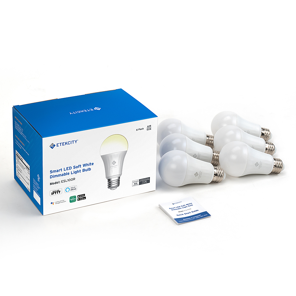 Etekcity Smart LED Soft White Dimmable Light Bulb