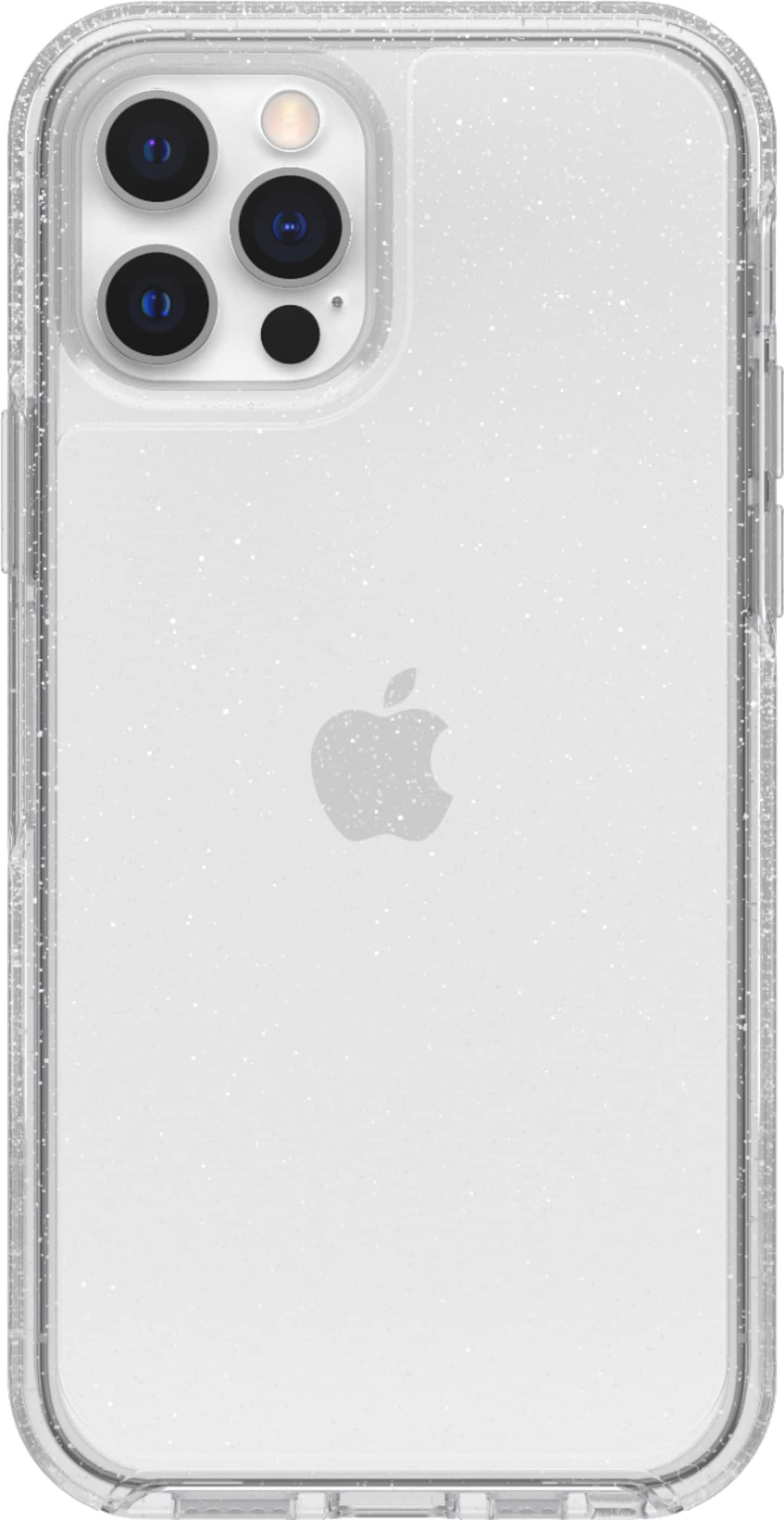 Angle. OtterBox - Symmetry Clear Series for Apple® iPhone® 12 and iPhone 12 Pro - Stardust.