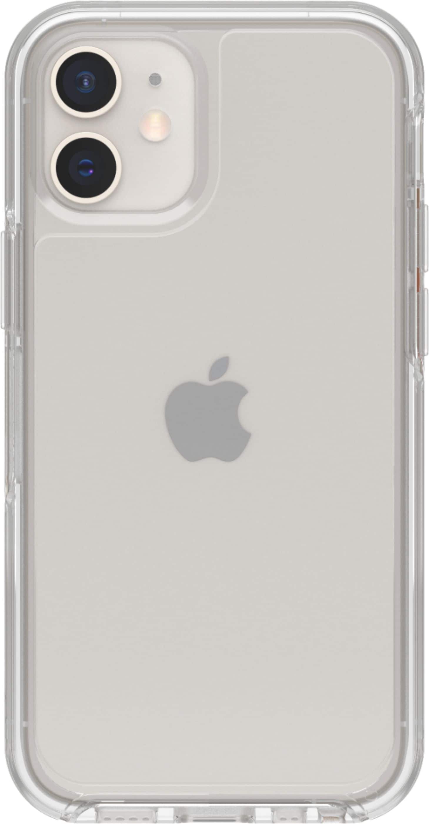 Front. OtterBox - Symmetry Clear Series for Apple® iPhone® 12 mini - Clear.