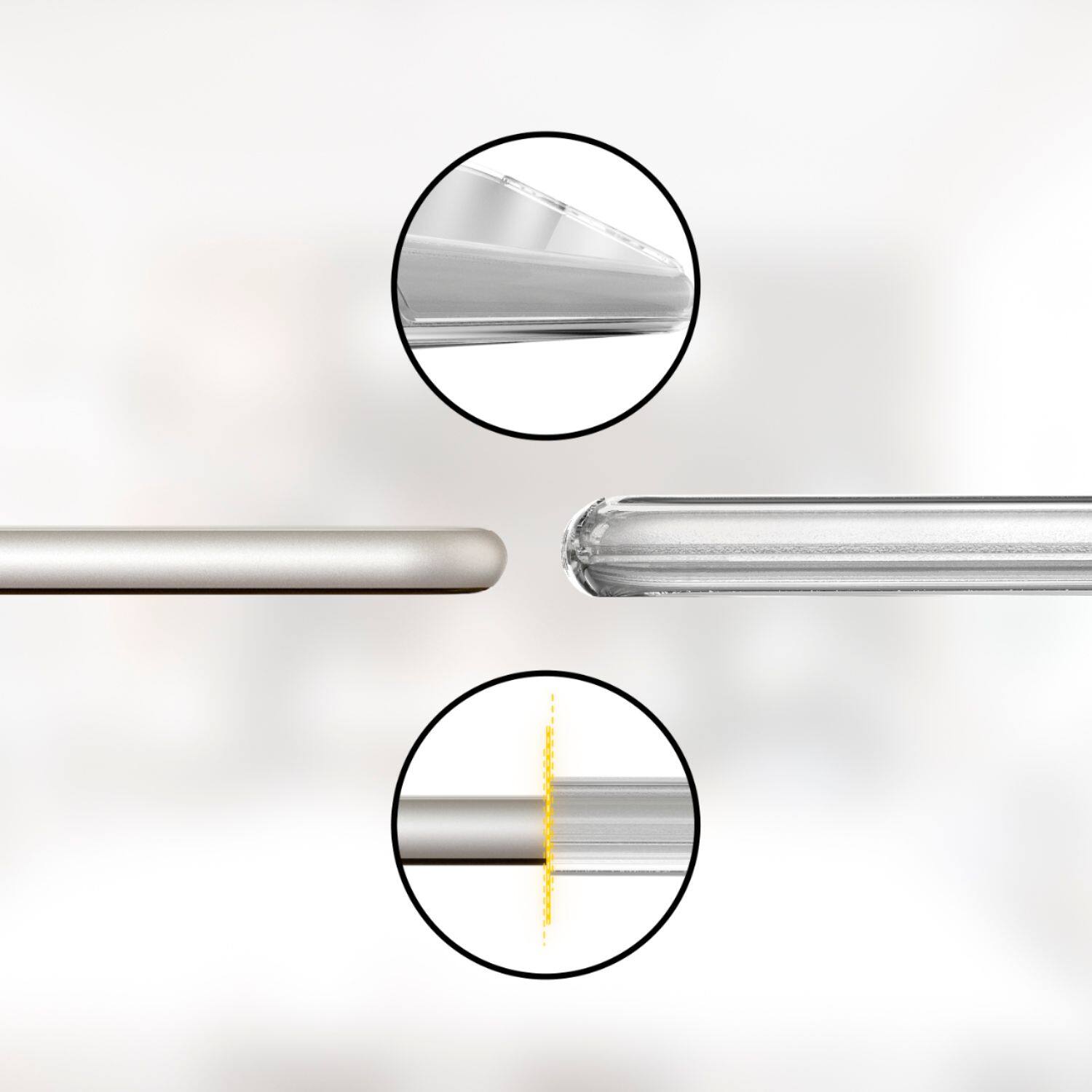 Alt View 12. OtterBox - Symmetry Clear Series for Apple® iPhone® 12 mini - Clear.