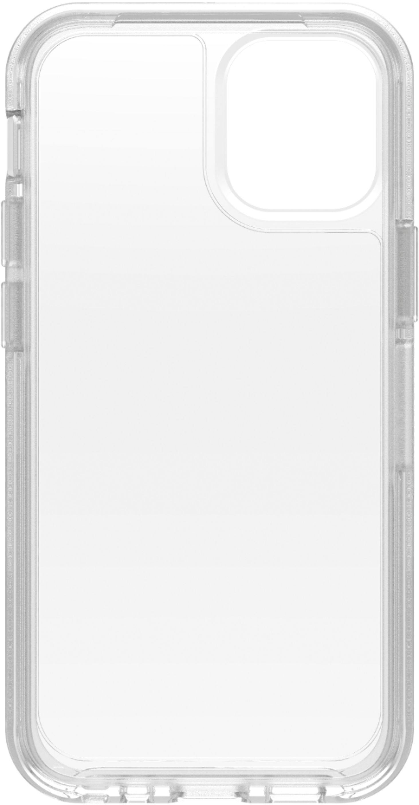 Left View: OtterBox - Symmetry Clear Series for Apple® iPhone® 12 mini - Clear