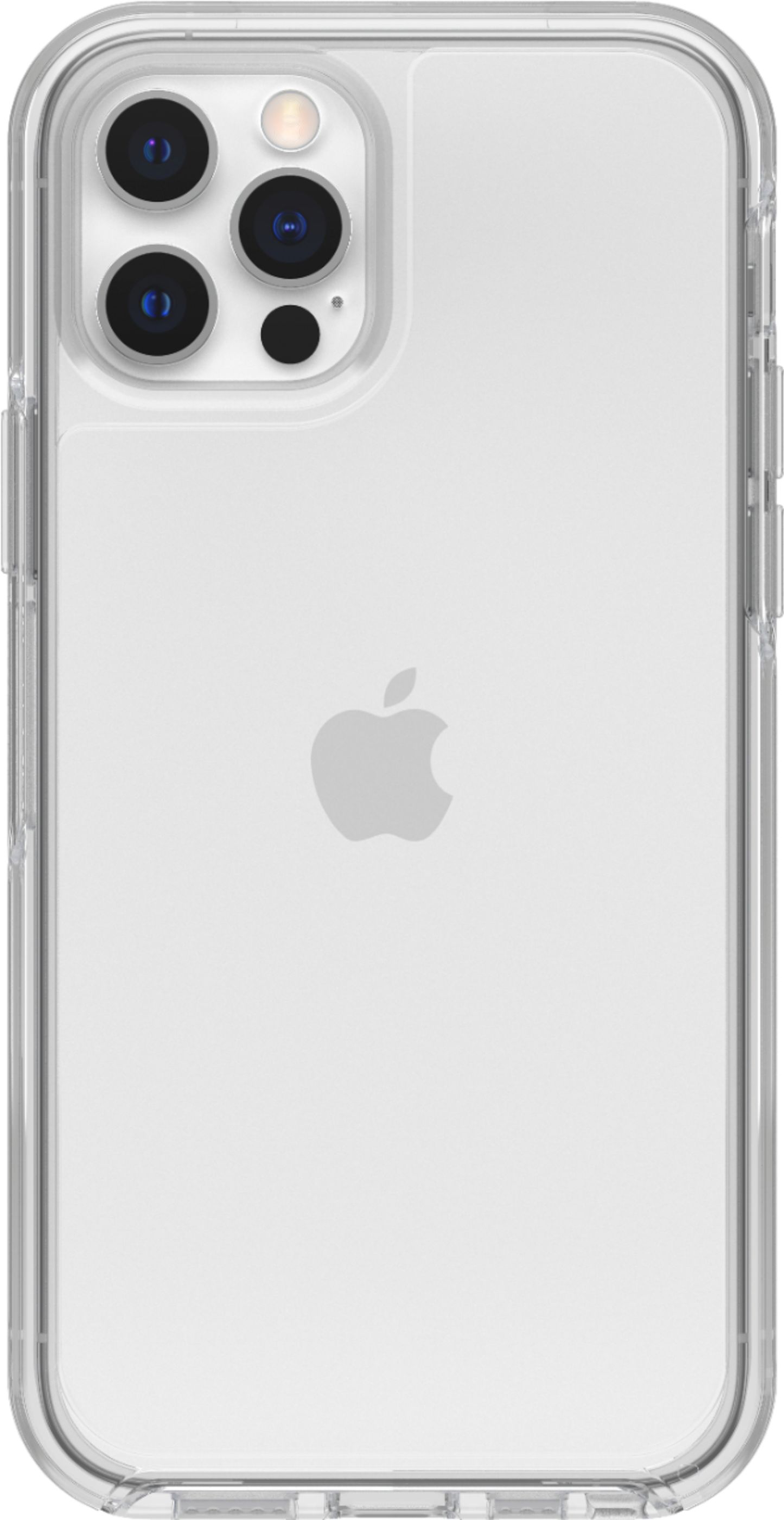 Angle View: OtterBox - Symmetry Clear Series for Apple iPhone 12 and iPhone 12 Pro - Clear
