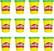 Alt View 12. Play-Doh - Play-Doh Bulk 12-Pack of Non-Toxic Modeling Compound, 4-Ounce Cans - Green.