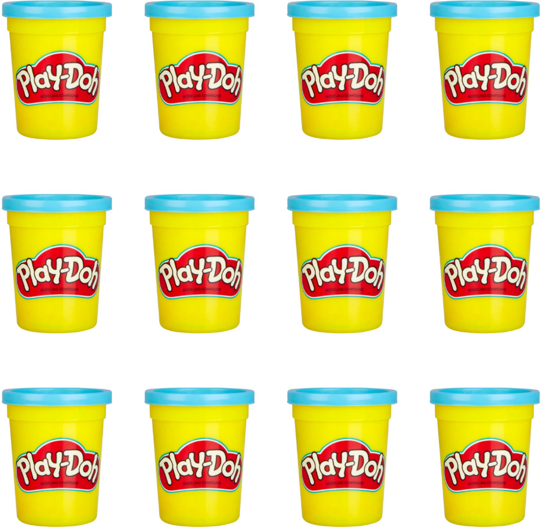 Best Buy: Play-Doh Bulk 12-Pack of Non-Toxic Modeling Compound, 4-Ounce  Cans Blue E4827