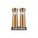 Alt View 11. Kalorik - Rechargeable Gravity Salt and Pepper Grinder Set - Copper.
