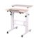 Front Zoom. Mind Reader - 2 Tier Sit and Stand Desk - White.