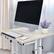 Alt View 14. Mind Reader - 2 Tier Sit and Stand Desk - White.