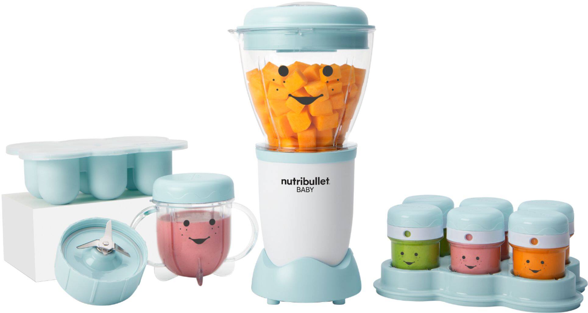Alt View 12. NutriBullet - Baby Food Making System NBY50100 - Blue.