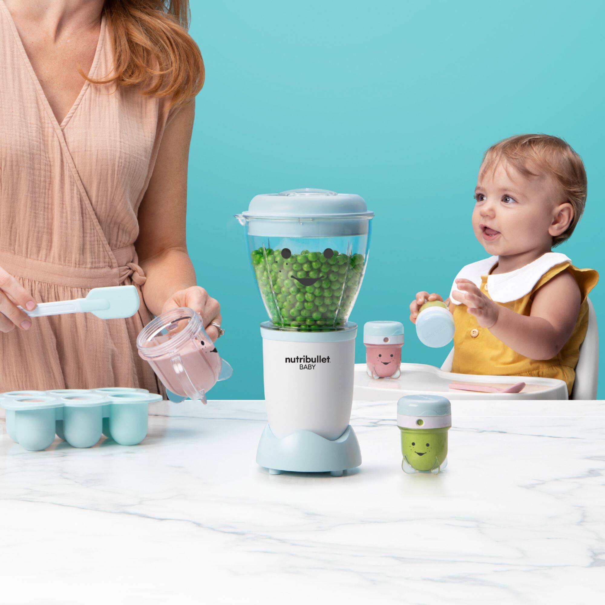 Alt View 17. NutriBullet - Baby Food Making System NBY50100 - Blue.