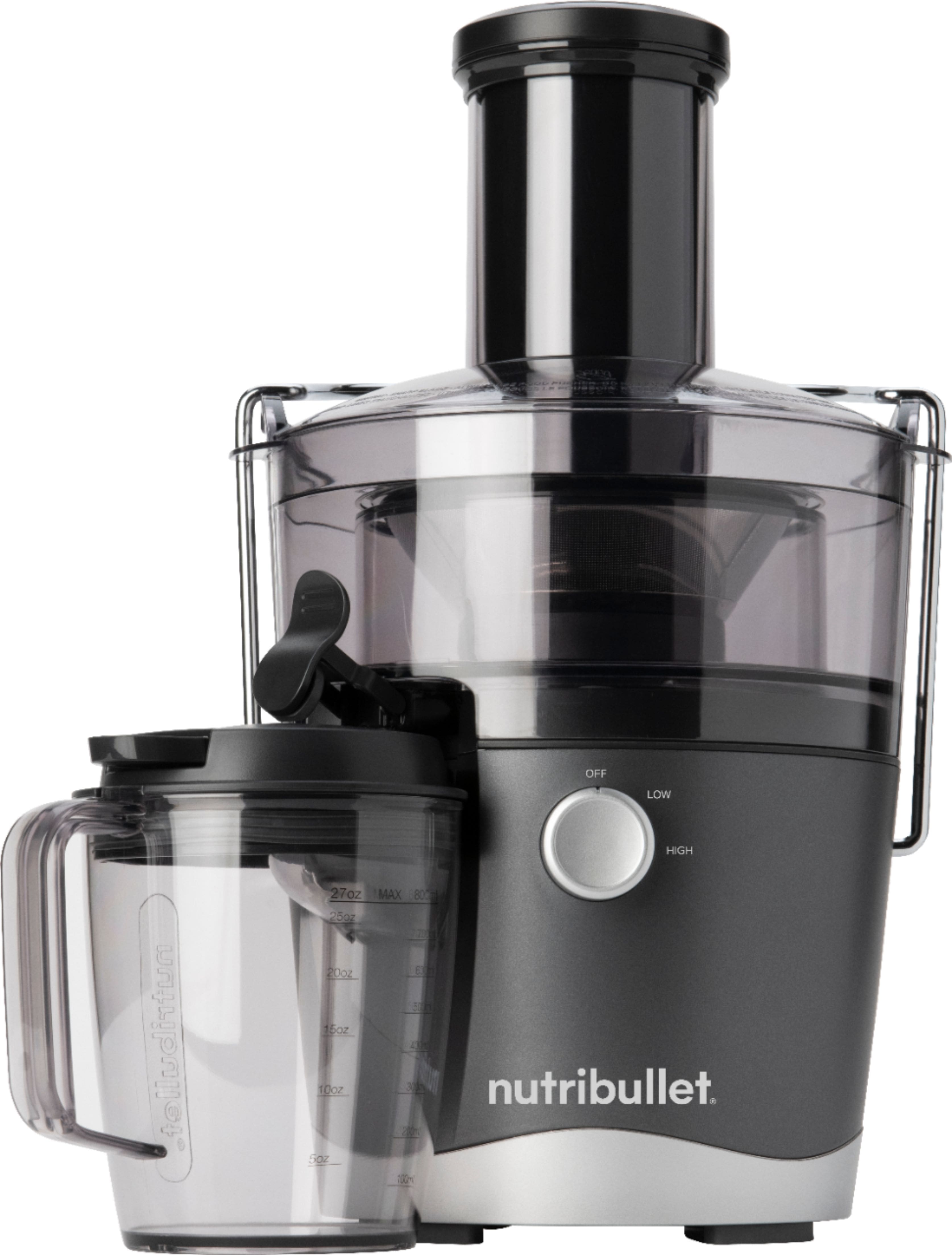 Front. NutriBullet - Centrifugal Juicer NBJ50100 - Gray.