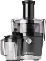 NutriBullet - Juicer with 27oz Juice Pitcher - Gray - Front_Zoom