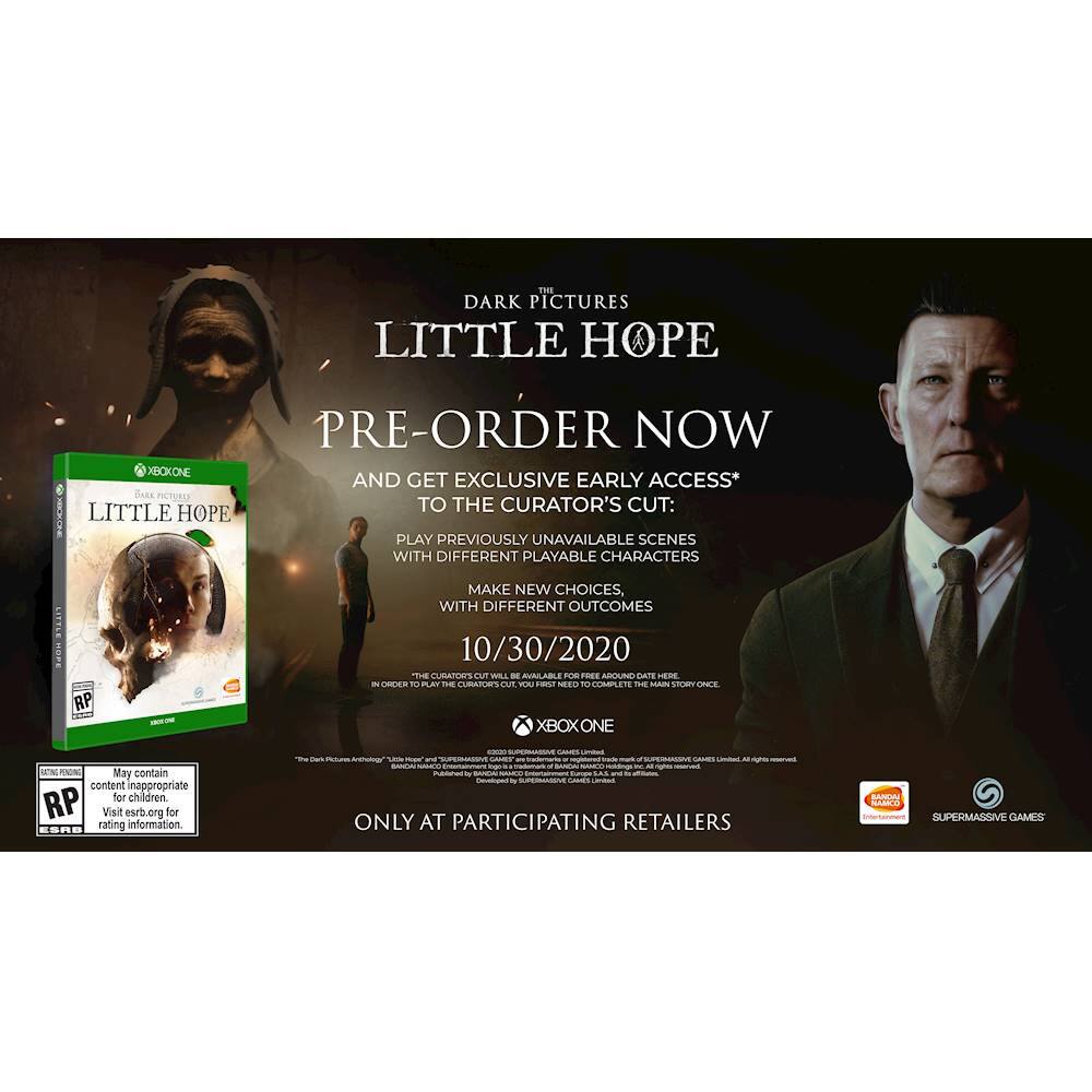 Front. The Dark Pictures Anthology: Little Hope Pre-Order Bonus.