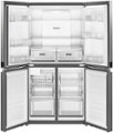 Angle Zoom. Whirlpool - 19.4 Cu. Ft. 4-Door French Door Counter-Depth Refrigerator with Flexible Organization Spaces - Fingerprint Resistant Stainless Finish.