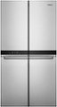 Front Zoom. Whirlpool - 19.4 Cu. Ft. 4-Door French Door Counter-Depth Refrigerator with Flexible Organization Spaces - Fingerprint Resistant Stainless Finish.