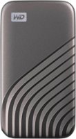 WD - My Passport 500GB External USB Type-C Portable Solid State Drive - Space Gray - Front_Zoom