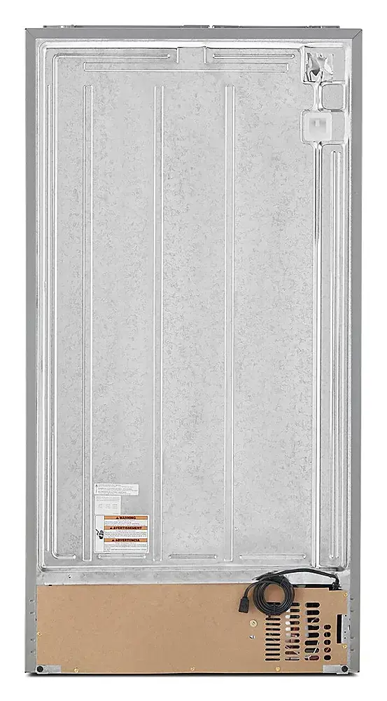 Alt View 2. Maytag - 25 Cu. Ft. Side-by-Side Freestanding Refrigerator, Fingerprint Resistant - Stainless Steel.