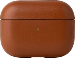 Native Union - Leather Airpods Pro Case-Tan - BROWN - Front_Zoom