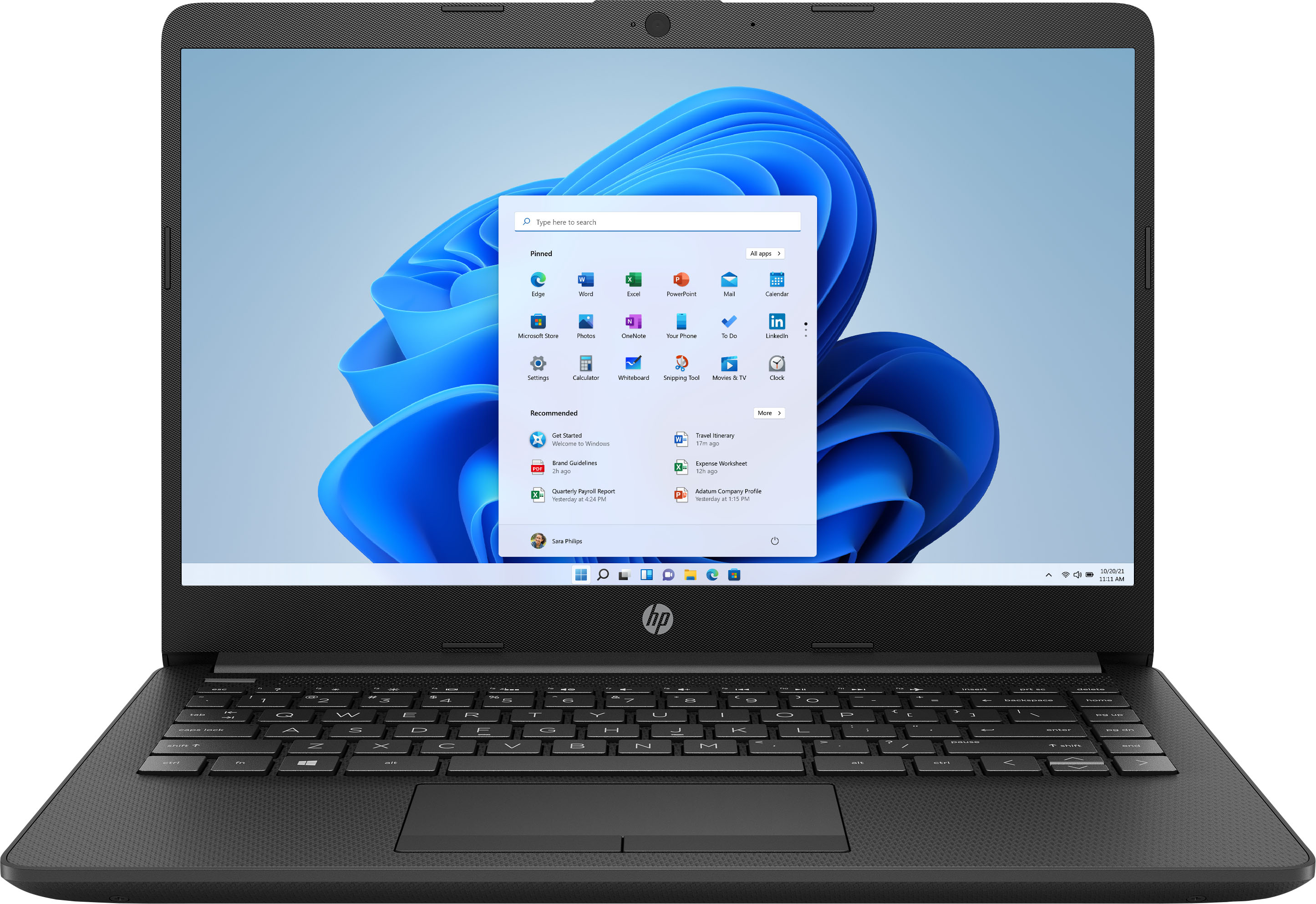 HP – 14″ Laptop – AMD Ryzen 3 – 8GB Memory – 1TB HDD – Jet Black