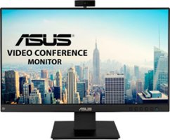 ASUS - 23.8" FHD IPS Video Conference Business Monitor with Webcam (DisplayPort,HDMI) - Black - Front_Zoom