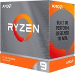 Front Zoom. AMD - Ryzen 9 3900XT 3rd Gen 12-core, 24-Threads Unlocked Desktop Processor Without Cooler.