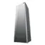 Left. LG - STUDIO Styler Smart Steam Clothing Care System - Black Tinted Mirror.