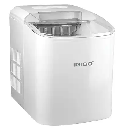 Front. Igloo - 26-Pound Automatic Portable Countertop Ice Maker Machine.