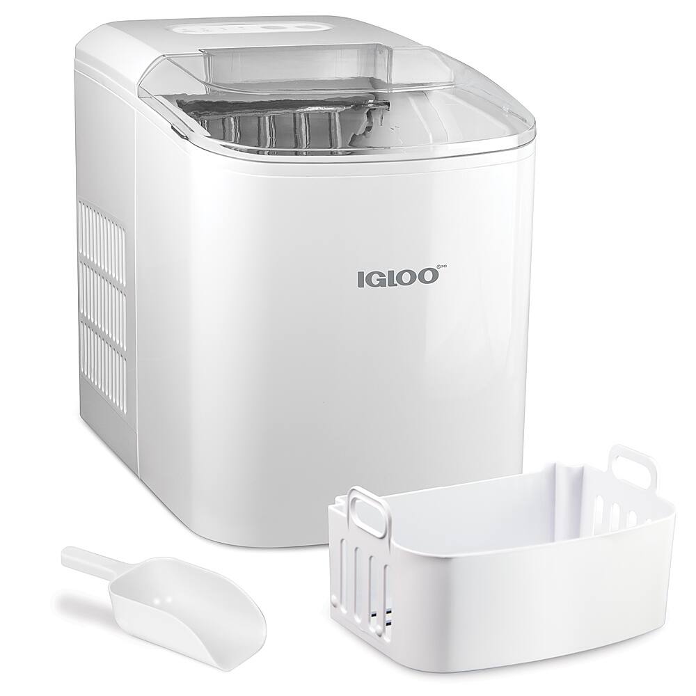 Alt View 15. Igloo - 26-Pound Automatic Portable Countertop Ice Maker Machine.
