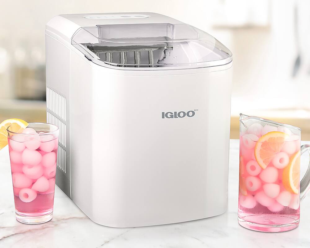 Alt View 18. Igloo - 26-Pound Automatic Portable Countertop Ice Maker Machine.