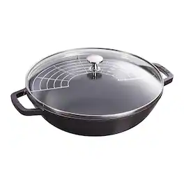 Staub - Cast Iron 4.5-qt Perfect Pan - Black Matte