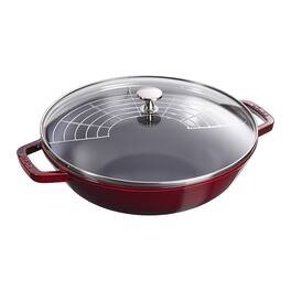 Staub - Cast Iron 4.5-qt Perfect Pan - Grenadine