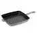 Angle. Staub - Cast Iron 10-inch Square Grill Pan - Graphite Grey.