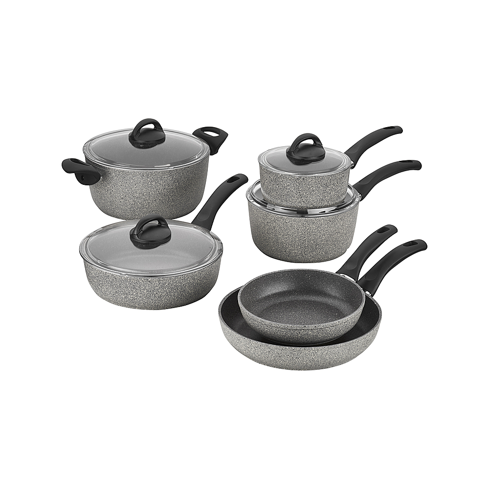 ZWILLING Clad CFX 10-pc Stainless Steel Ceramic Nonstick Cookware Set  Silver 66730-010 - Best Buy