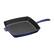 Angle. Staub - Cast Iron 12-inch Square Grill Pan - Dark Blue.